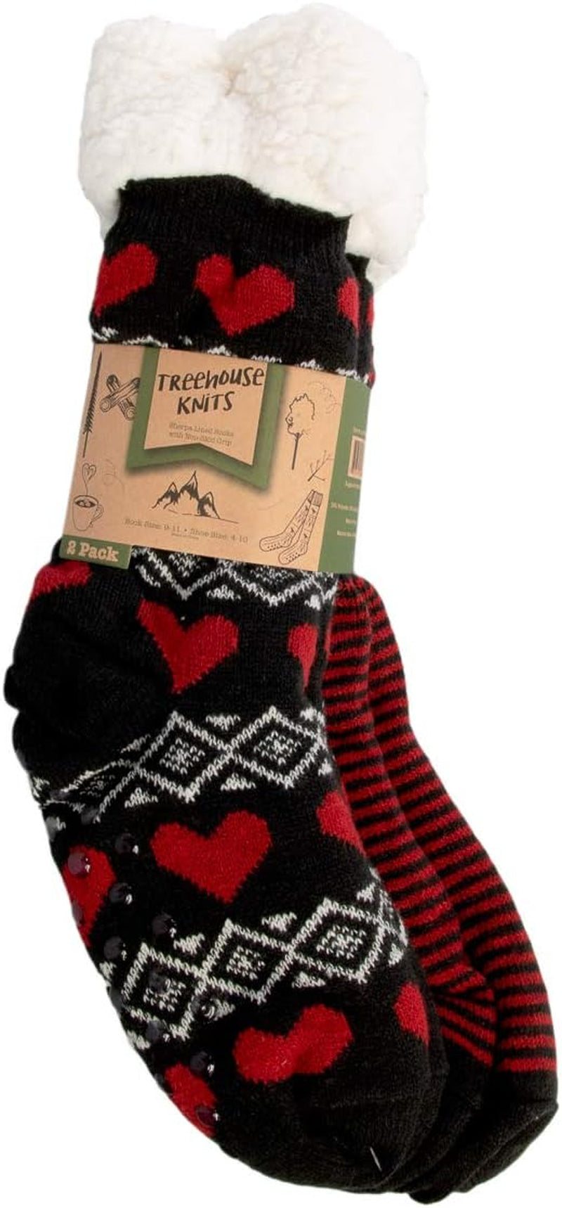 Cozy Up with Our 2-Pack of Women’s Non-Slip Fuzzy Sock Slippers! 🧦✨ Perfect for Keeping Your Feet Warm & Snug! #SockSlippers #CozyVibes